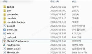 《植物大战僵尸》报错can’t open user file的解决方法