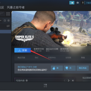 《狙击精英5》点击下载游戏为什么速度很慢？