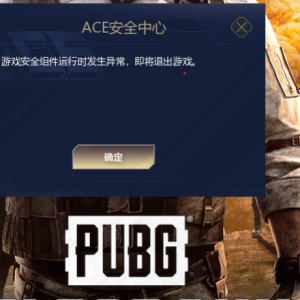 《绝地求生》ACE安全中心报错的解决办法