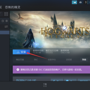《霍格沃茨之遗 豪华版》点击下载游戏为什么速度很慢？