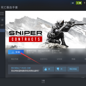 《狙击手：幽灵战士契约》点击下载游戏为什么速度很慢？